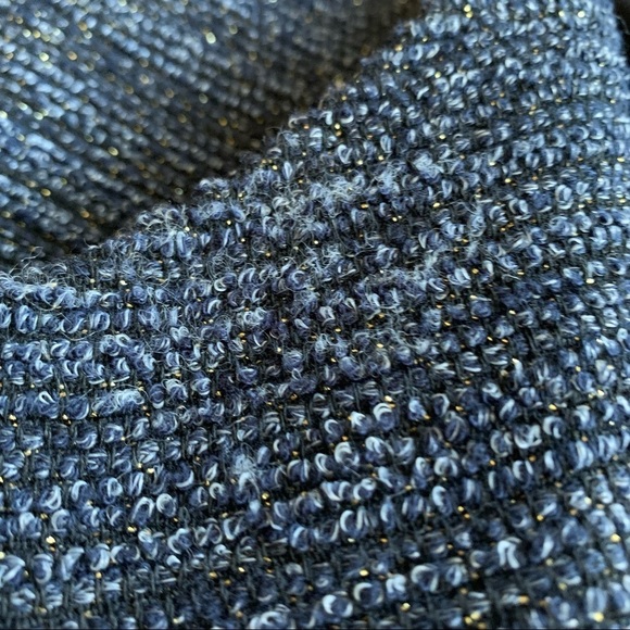 Club Monaco Tweed Asymmetrical Moto Blazer - Picture 8 of 12